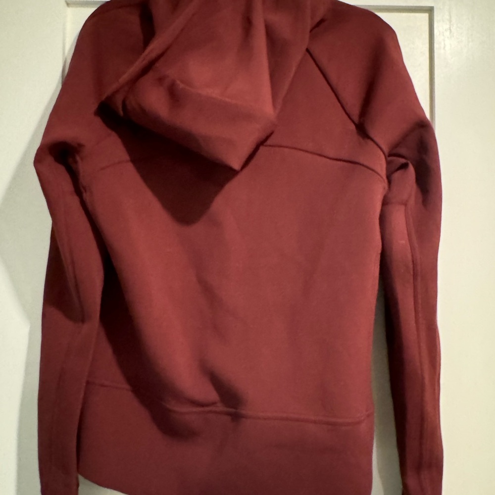 Women's Burgundy Hoodie Sweater